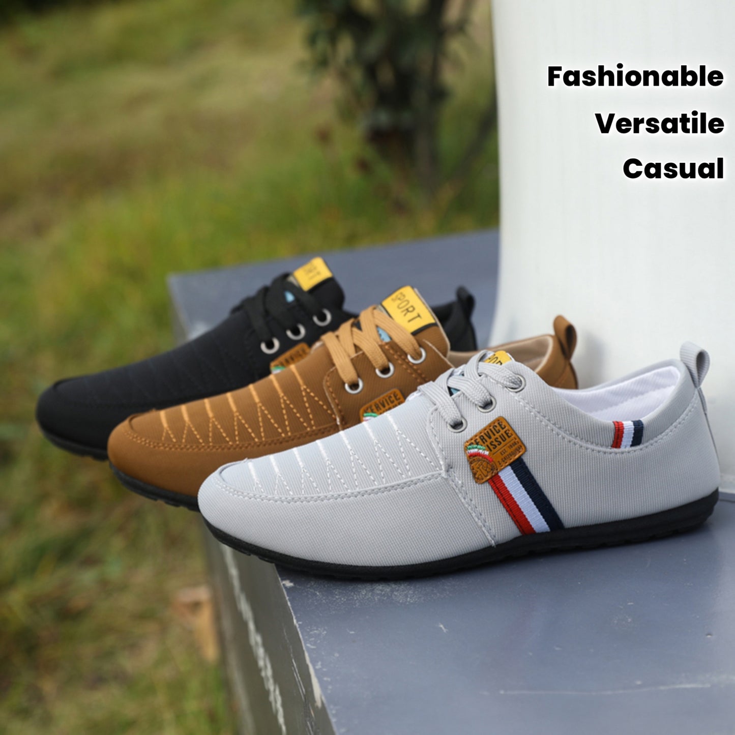 Zhenyuezu Brand Fashion Men's Shoes, Trendy and Versatile Casual Exercise Fitness Running Shoes for Men